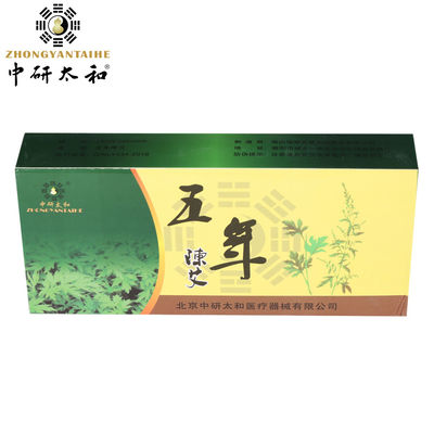 ZhongYan Taihe Green Pure Moxa Rolls na plastry Moxibustion Chińska bylica