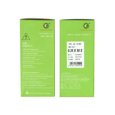 Klasy II Igły akupunktury wewnątrzskórnej 0,16 mm