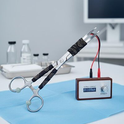 Forcepse Hamostatyczne Urządzenia tradycyjnej medycyny chińskiej zapewniające prąd wyjściowy 0-100mA Zapewniające wydajność w praktyce medycznej