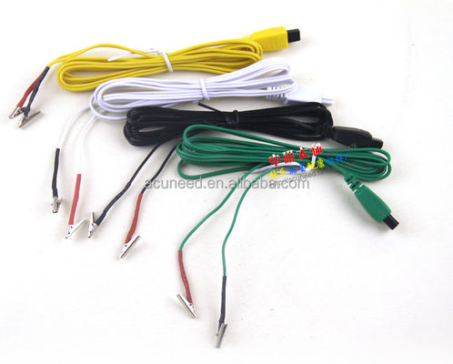 3A Szybki kabel krokodylkowy do stymulatora akupunktury KWD808