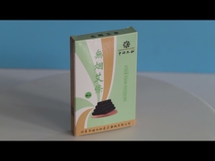 Hollow Smokeless Pure Moxa Rolls Wormwood 200pcs 1.5*3cm For Eliminating Dampness